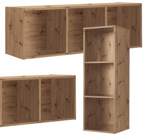 Regał półka organizer pojemnik stojak na płyty winylowe segregatory Cubo 3