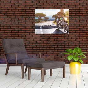 Obraz - Motocyklista (70x50 cm)