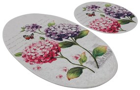 Dywaniki łazienkowe zestaw 2 szt. 60x100 cm Ortanca – Foutastic