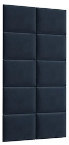 Zestaw 10 paneli tapicerowanych QUADRATTA 100x200 ciemny grafit ELTAP
