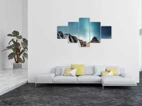 Obraz wodospadów (125x70 cm)
