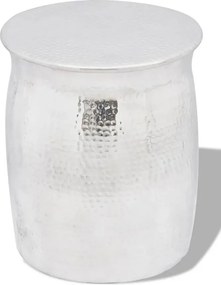 Stolik kawowy z młotkowanego aluminium G0-K89