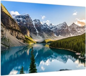 Obraz - Kanada, Park Narodowy Banff, Jezioro Moraine (70x50 cm)