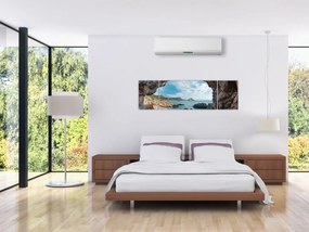 Obraz - Jaskinia przy morzu (170x50 cm)