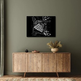 Obraz - Rysunek w stylu Banksy (70x50 cm)