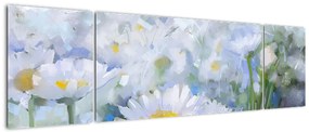Obraz - W stokrotkach (170x50 cm)