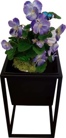 Kwietnik stojący metal LOFT stojak na kwiaty