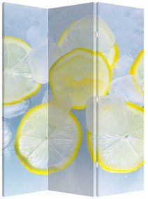 Parawan - Cytryna w lodzie (126x170 cm)