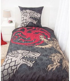 Herding Pościel bawełniana Game of Thrones, 135 x 200 cm, 80 x 80 cm