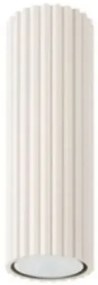 Plafon KARBON 20 beżowy ryflowany SOLLUX  LIGHTING