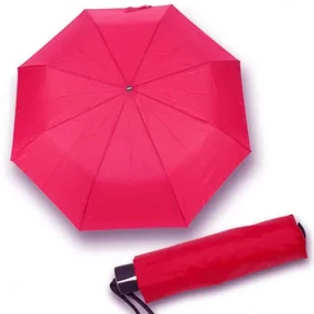 Mini Fiber Uni różowy - parasol składany dla kobiet