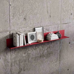 Półka wisząca JOANNE 1200 mm, Modern: czerwona