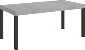 Stół rozkładany 180/440x90 cm Everyday cementu nogi antracytowe
