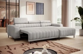 Narożnik CALDO S/MINI Prawostronny z funkcją spania wolnostojący w tkaninie RUN AGAIN 80 WERSAL