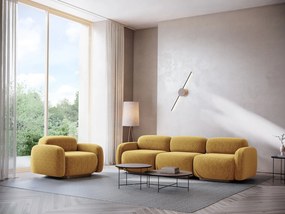Modułowa sofa 3-osobowa Ailani, tkanina szenilowa