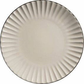 Mäser Zestaw płytkich i głębokich talerzy 8 szt. OSITA – kremowy