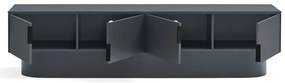 Antracytowa szafka pod TV 200x50 cm Totem – Teulat