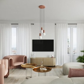 Lampa biurkowa HALO mocca ryflowana SOLLUX  LIGHTING