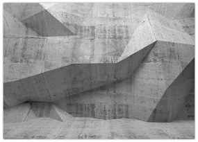 Obraz na szkle - ściana 3D (70x50 cm)