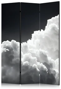 Parawan dwustronny Pejzaże 135x172 cm 3-częściowy czarny ARTGEIST B