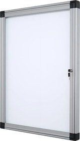 Gablota zewnętrzna z magnetyczną tablicą do pisania, 781 x 735 mm