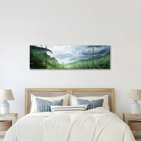 Obraz - Dżungla Seszeli (170x50 cm)