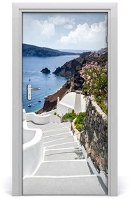 Fototapeta samoprzylepna na drzwi Santorini Grecja