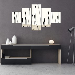 Obraz - Łąka graficzna N⁰3 (125x70 cm)