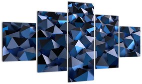 Obraz abstrakcji (125x70 cm)
