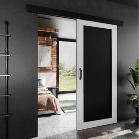 Drzwi przesuwne PALADIO 1 z maskownicą biały 80