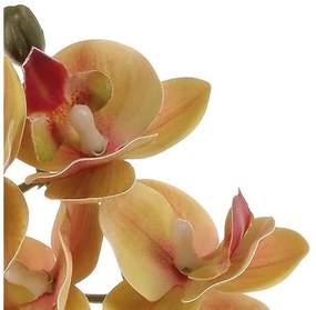 Sztuczna orchidea w kolorze ciemnoróżowym, 10 x 10x 63 cm