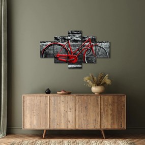 Obraz - Zabytkowy rower (125x70 cm)