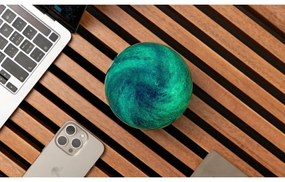 Lampa stołowa LED w ciemnym naturalnym kolorze ze szklanym kloszem (wysokość 13 cm) Galaxy Breeze – Gingko