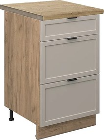 Szafka dolna do kuchni greybeige 50x60x82 fame-line