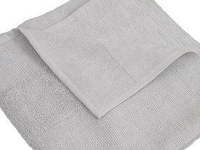 Ręcznik CARRARA 40x55 cm jasnoszary, 100% bawełna