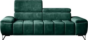 Sofa kanapa PALLADIO z elektrycznym systemem rozkładania siedziska regulowane zagłówki WERSAL