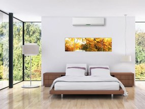 Obraz - Jesienne drzewo (170x50 cm)