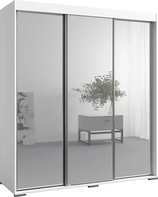 Szafa przeuwna z lutrem Como 3D3L 180 Biała