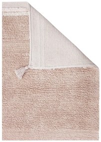 Jasnoróżowy bawełniany dywan tkany ręcznie odpowiedni do prania 140x200 cm Bloom Rose – Lorena Canals