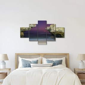 Obraz - klif morski (125x70 cm)