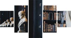 Obraz - W bibliotece (125x70 cm)