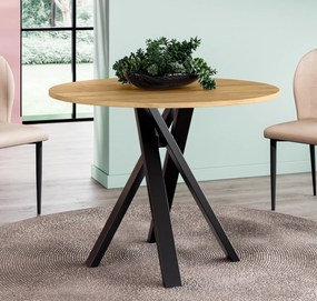 Stół do jadalni Ivo z okrągłym blatem 75 cm