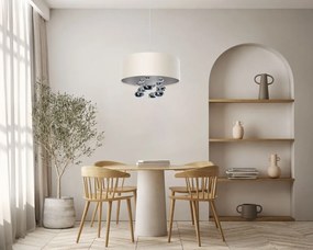 Lampa wisząca BUBBLE LIGHT 60cm kremowa BPS KONCEPT
