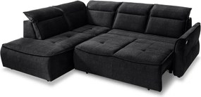 Narożnik MURILLO L z elektryczną regulacją siedziska Lewostronny w tkaninie VOGUE 18 WERSAL