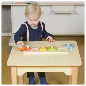 Masterkidz układanka nauka rozmiarów i kolorów montessori