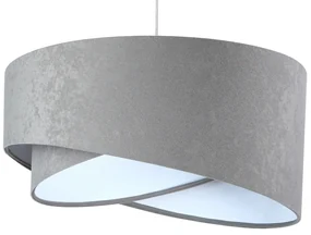 Lampa wisząca GEMSTONE szara/biała BPS KONCEPT