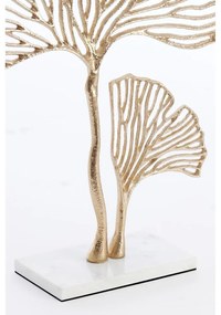 Metalowa figurka (wysokość 48 cm) Leaf – Light &amp; Living