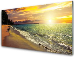 Panel nad blat kuchenny Słoneczny Dzień Nad Morzem