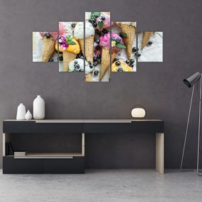 Obraz z lodami (125x70 cm)