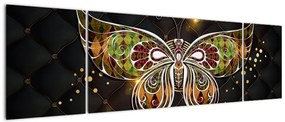 Obraz - Magiczny motyl (170x50 cm)